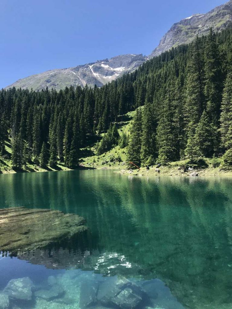 Obernberger See Umrundung - einmal rund um den ganzen See wandern