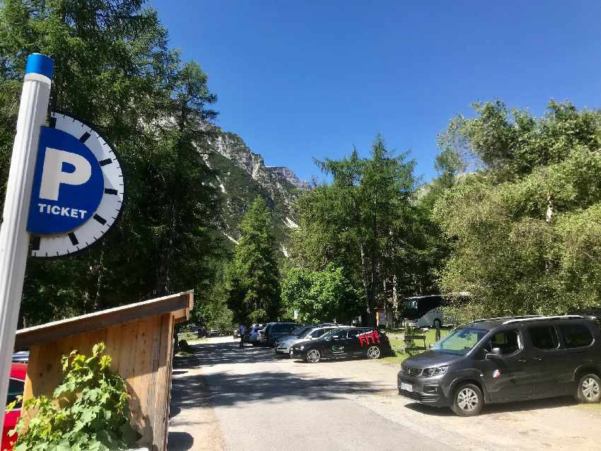 Obernberger See parken - bis hierhin geht die Obernberger See Anfahrt mit Auto oder Bus