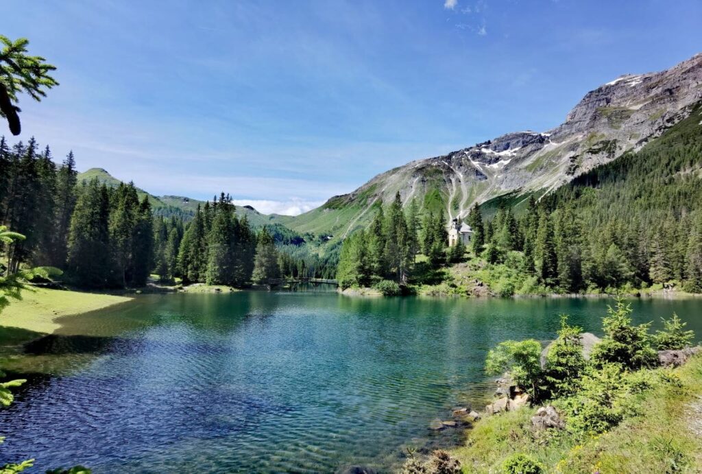 Obernberg am Brenner wandern - einmal rund um den Obernberger See