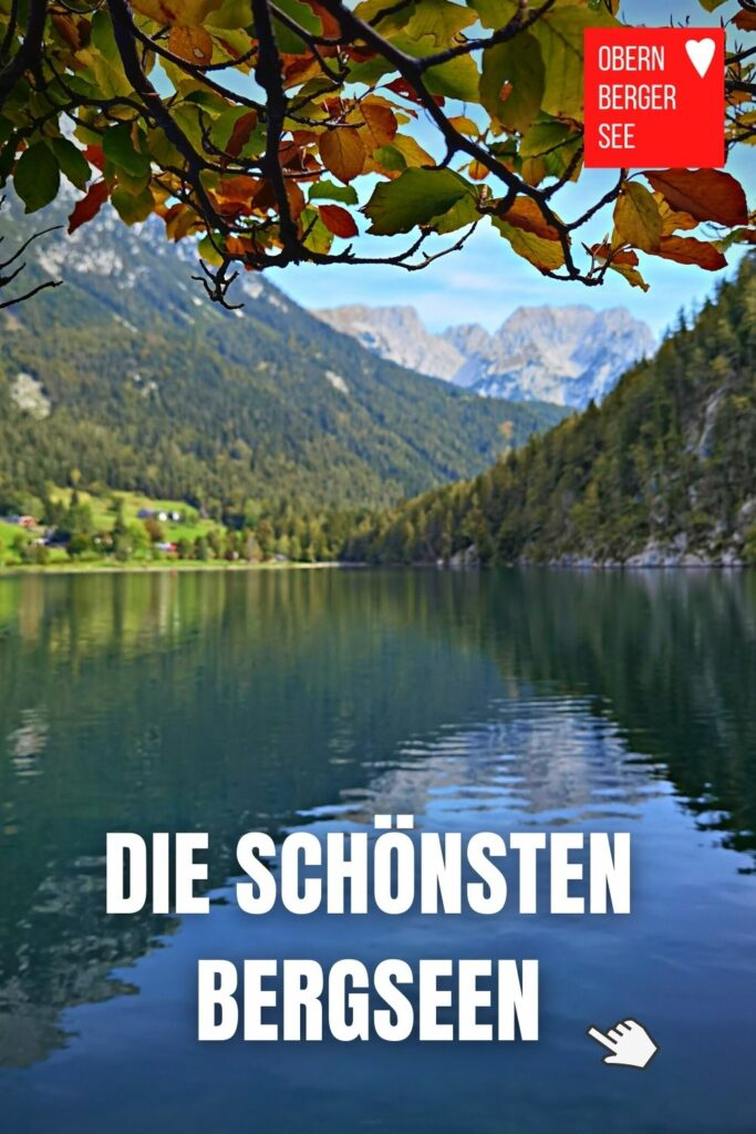 die schönsten Bergseen