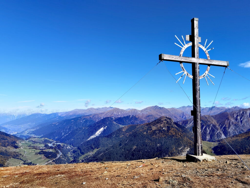 Wanderziel Sattelberg - Gipfel zwischen Österreich und Italien mit ganz viel Weitblick