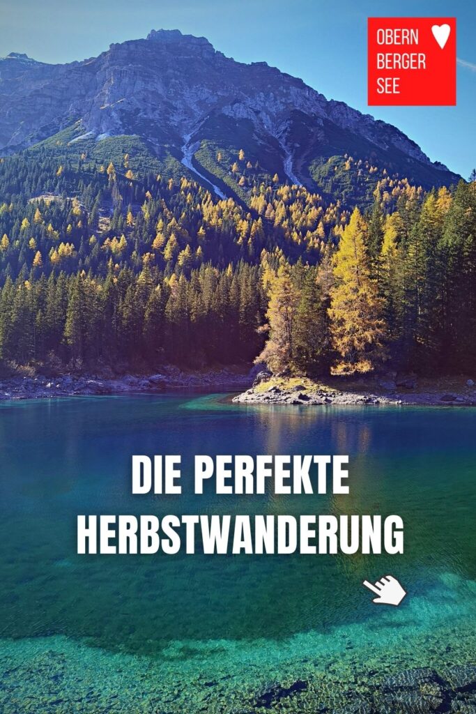 Obernberger See wandern