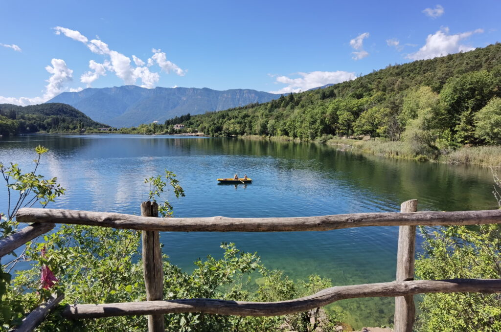 Bergsee in Südtirol - der Montiggler See