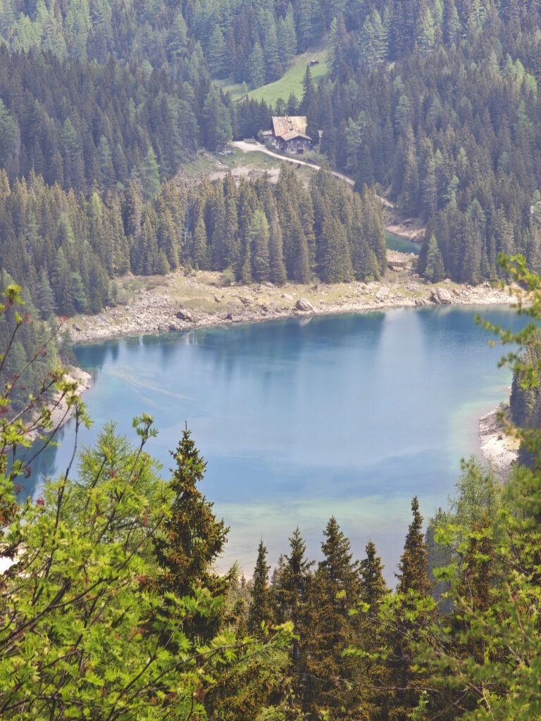 Obernberger See Aussichtspunkt oberhalb der Steiner Alm